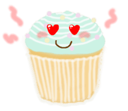 sweet muffin sticker #4259488