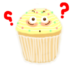 sweet muffin sticker #4259490