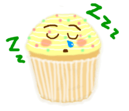 sweet muffin sticker #4259491