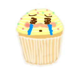 sweet muffin sticker #4259492