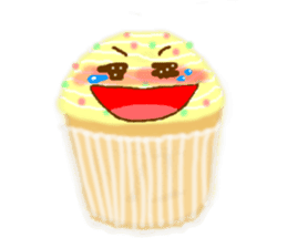 sweet muffin sticker #4259493