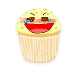 sweet muffin sticker #4259493