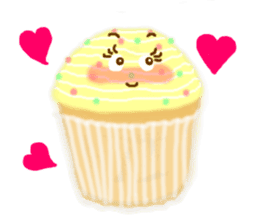 sweet muffin sticker #4259494
