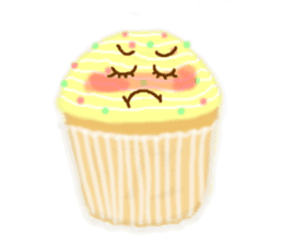 sweet muffin sticker #4259495
