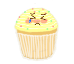 sweet muffin sticker #4259497