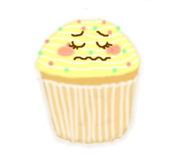sweet muffin sticker #4259498