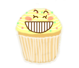 sweet muffin sticker #4259499