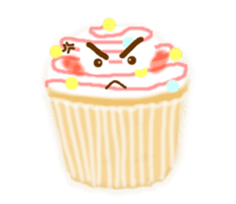 sweet muffin sticker #4259501