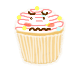 sweet muffin sticker #4259502