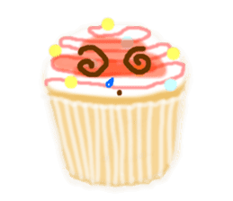 sweet muffin sticker #4259503