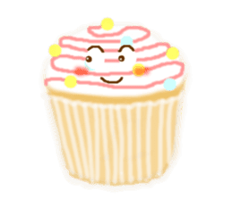 sweet muffin sticker #4259504
