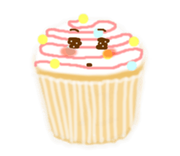 sweet muffin sticker #4259505