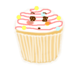 sweet muffin sticker #4259505