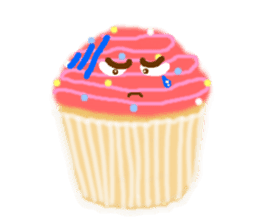 sweet muffin sticker #4259510