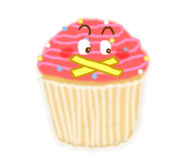 sweet muffin sticker #4259512
