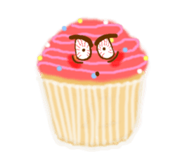 sweet muffin sticker #4259513