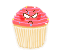 sweet muffin sticker #4259514
