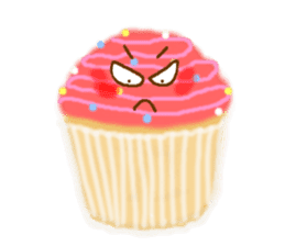 sweet muffin sticker #4259514