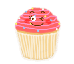 sweet muffin sticker #4259515