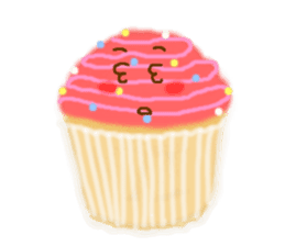 sweet muffin sticker #4259516