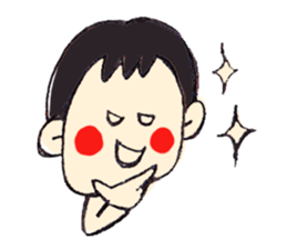 cute sons by monmobis sticker #4259535