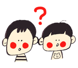 cute sons by monmobis sticker #4259537