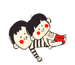cute sons by monmobis sticker #4259538