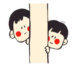 cute sons by monmobis sticker #4259540