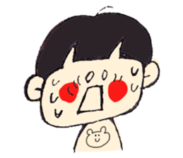 cute sons by monmobis sticker #4259547