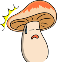 Daily mushroom 3 sticker #4259606