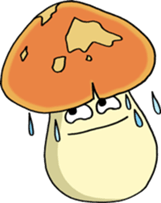 Daily mushroom 3 sticker #4259612