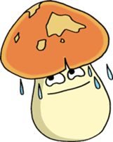 Daily mushroom 3 sticker #4259612
