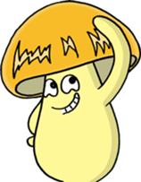 Daily mushroom 3 sticker #4259616