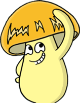 Daily mushroom 3 sticker #4259616