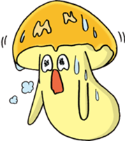 Daily mushroom 3 sticker #4259619