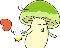 Daily mushroom 3 sticker #4259621