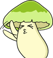 Daily mushroom 3 sticker #4259622