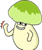 Daily mushroom 3 sticker #4259624