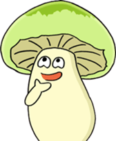 Daily mushroom 3 sticker #4259626
