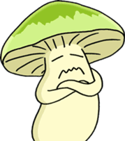 Daily mushroom 3 sticker #4259627