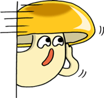 Daily mushroom 3 sticker #4259629