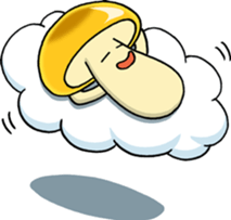 Daily mushroom 3 sticker #4259632