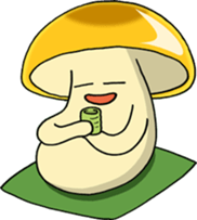 Daily mushroom 3 sticker #4259633