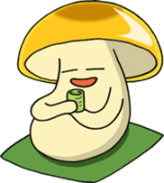 Daily mushroom 3 sticker #4259633
