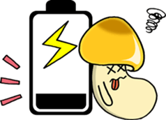 Daily mushroom 3 sticker #4259634