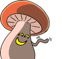 Daily mushroom 3 sticker #4259636