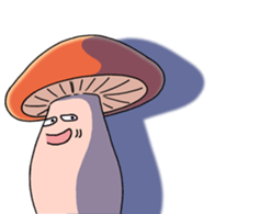 Daily mushroom 3 sticker #4259637