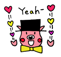 Five magicians sticker #4259823