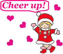 Friends with Santa Claus! sticker #4260322