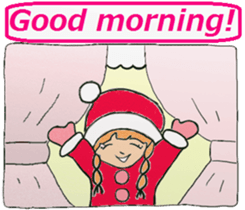 Friends with Santa Claus! sticker #4260323